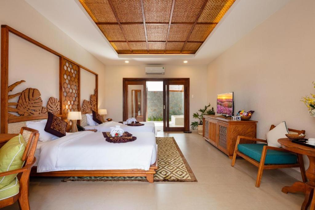 Sao Mai Beach Resort Туихоа Экстерьер фото